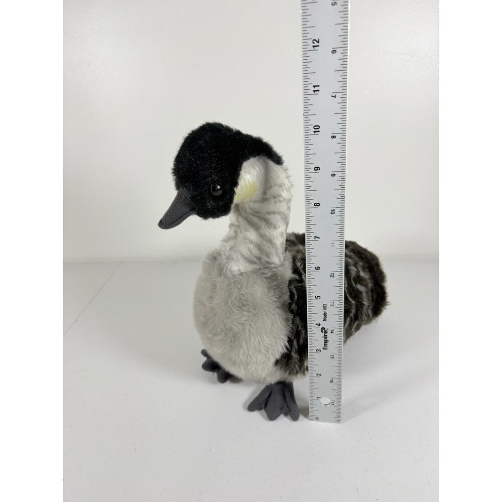 Jaag Nene Hawaiian Goose Plush Stuffed Animal Bird Brown White Black - Picture 7 of 9